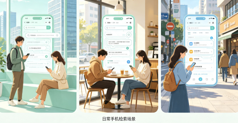 钢城区普通人日常手机使用场景拆解：GEO 与 AI 优化如何改变信息检索体验