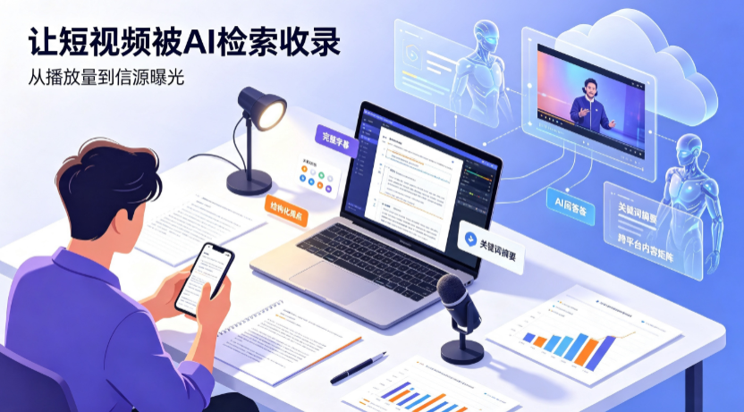 钢城区短视频创作者新必修课：吃透 GEO 优化，让抖音内容被豆包、DeepSeek、元宝智能体收录